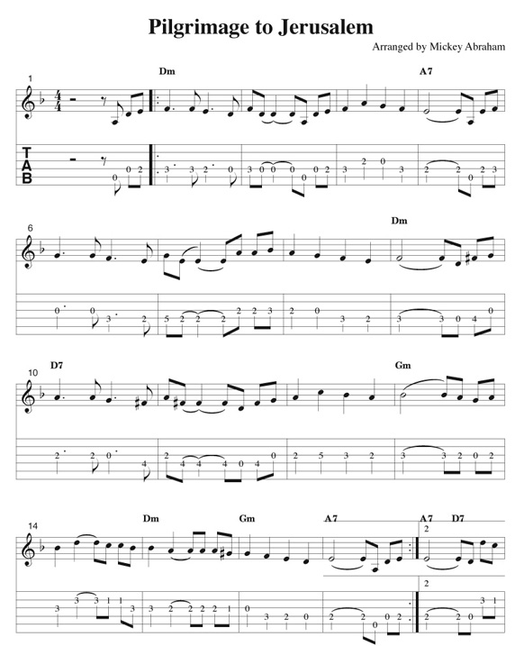 Pilgrimage to Jerusalem